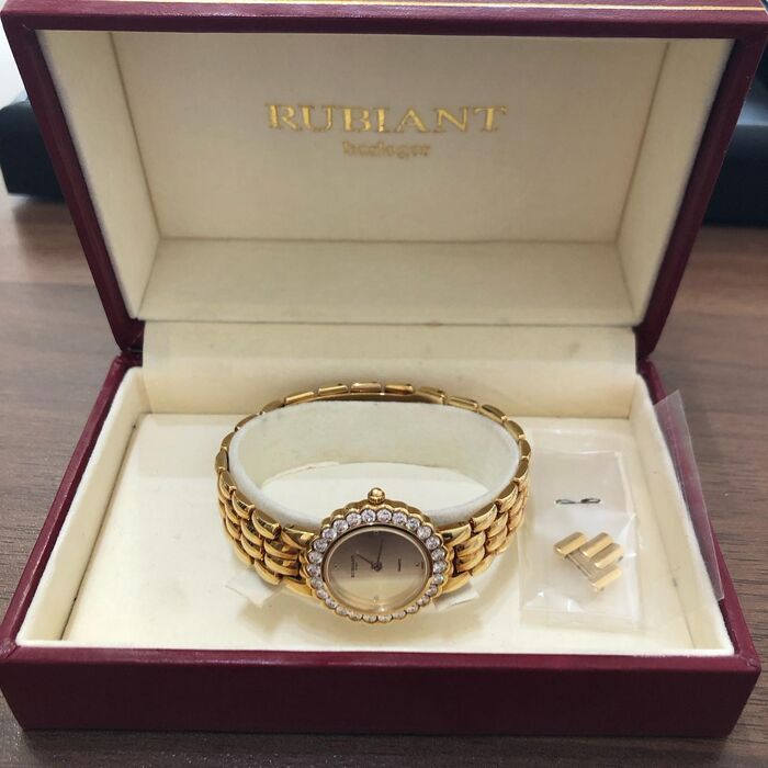 ルビアントの金無垢腕時計を買取させて頂きました✨ | ブログ | 加古川